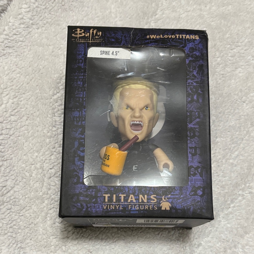 Spike from Buffy the Vampire Slayer Titans Vinyl Figure 4.5"